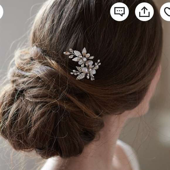 Bridal Hair Pin - Picture 2 of 3